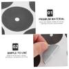 Toddmomy 2 Sheets Billiard Billiard Black Spot Black Stickers Snooker Table Black Dot Stickers Billiard Point Sticker Table Tennis Supply Billiard Accessories Billiard Point Stickers Black view 4