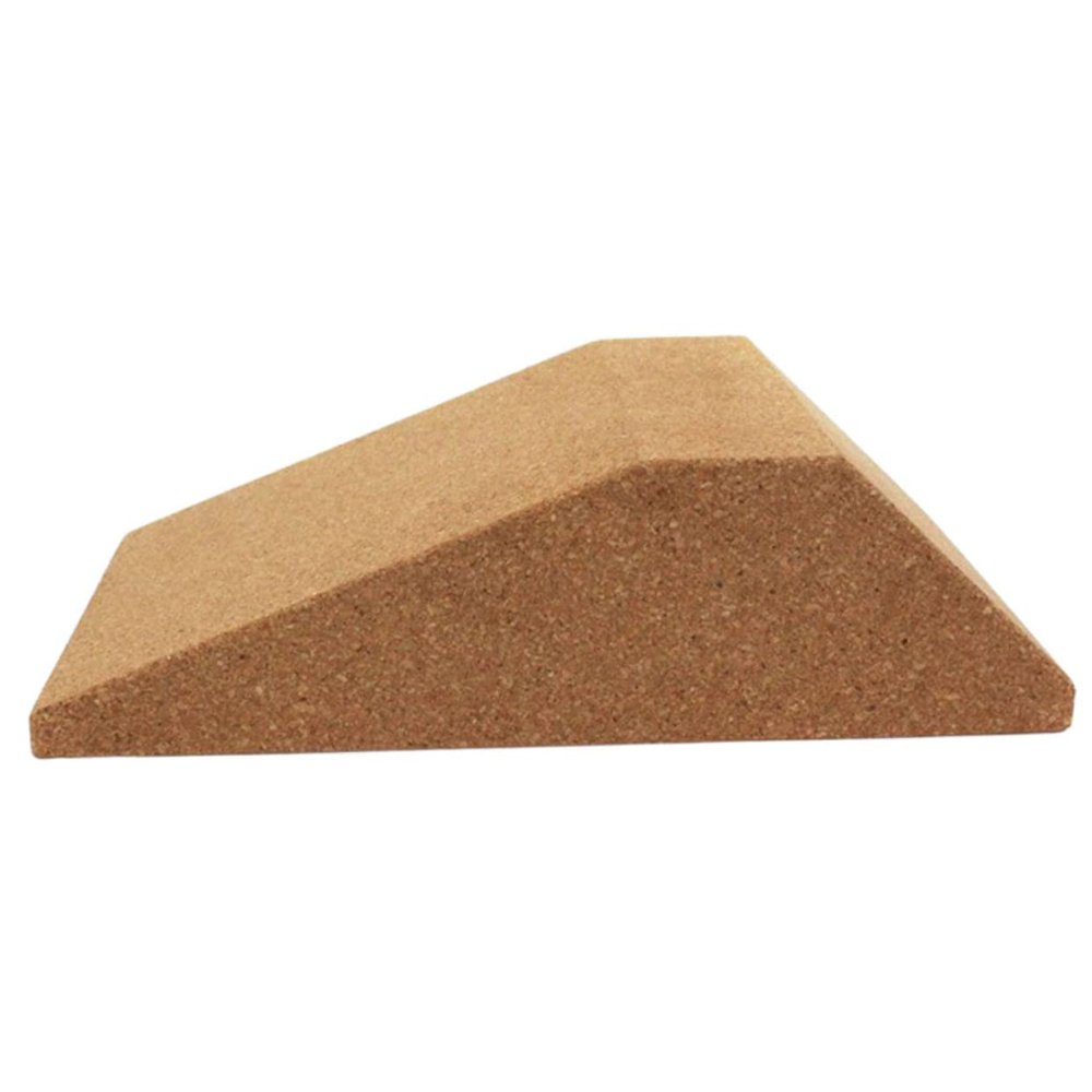 Toddmomy Squat Block Calf Slant Board for Calf Stretching Heel Yoga Blocks Pedialax Fitness Slant Board for Stretch Fitness Supplies Fitness Slant Board Major Tool Cork
