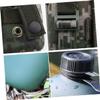 BESPORTBLE 1set Aluminum Alloy Water Bottle Canteen for Camping Hiking Survival Leakproof Design Hook for Easy Carrying for view 2