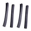 BESPORTBLE 4 Pairs Fish Board Protective Cover Skateboard Bumper Deck Bumper for Skateboard Impact Protection Strip Skateboard Protective Strip Skateboard Accessories Deck Cover