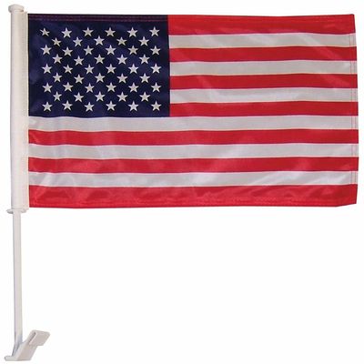 11x15 USA American Double Sided Car Window Vehicle 11"x15" Flag