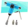 BESPORTBLE One Portable Multifunctional Skateboard t Tool Set Durable Blue T-Handle for Easy Adjustments Skateboards Mini and Cruisers view 4