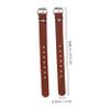 1 Pair Bike Basket Straps Leather Basket Wheelies for Adults Adult Wicker Bike Basket Straps Brown s Bicycle Safety Assist Bicycles Fittings view 2