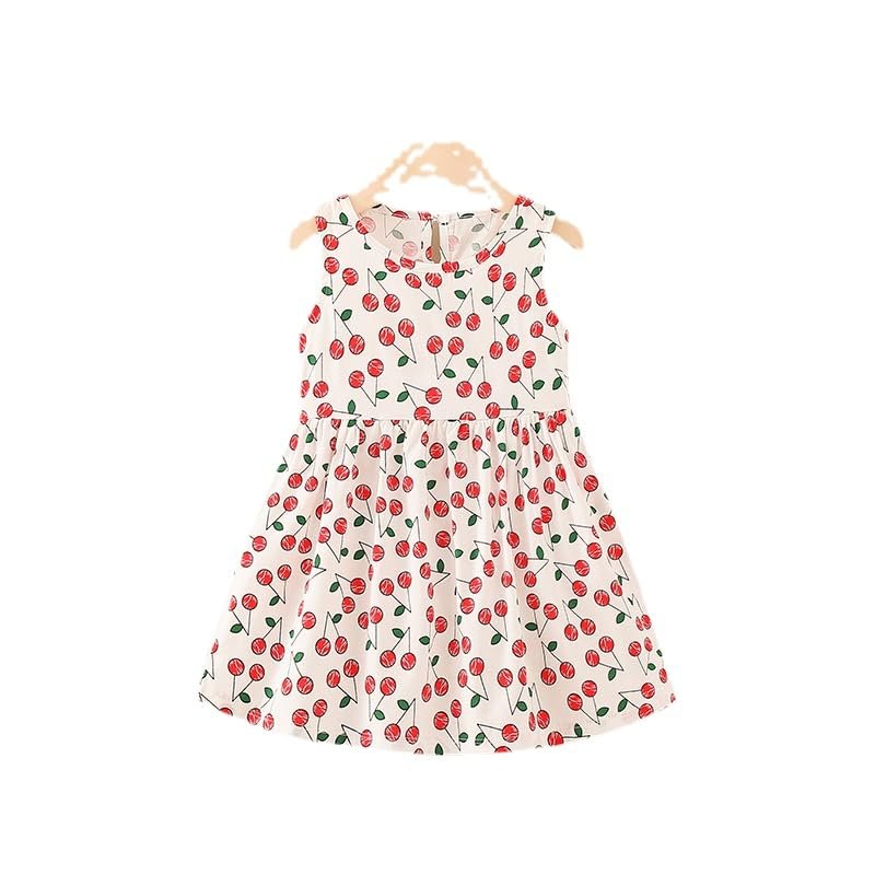 Children's Clothes Baby Princess Skirt Girl Dress Little Child Summer Dress 2022 New Children's Skirt Pure Cotton (,10075-85)