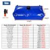ZJKXJH Large-Capacity Water Storage Bag, Flexible Water Bladder with Faucet, Outdoor Construction Watering Fire-Fighting Rainwater Tank (Size : 0.8x0.45x0.35m/120L/31Gal) view 4