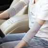 Jinbiyike Elbow Arm Warm Sleeve Men and Women Cover Scar Tattoo Sleeve Running Fitness Elastic Hand Shaping Arm Sleeve (Stripa-A6) view 2