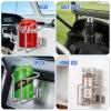 Marinebaby 4 pcs Boat Cup Holder,Stainless Steel Universal Drink Holders,Suitable for Boat,Truck,RV,Tractor,Outdoor Wooden Swing. (Silver) view 2