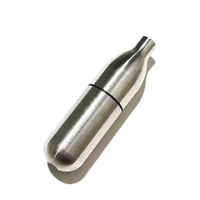 BEIST OUTDOOR 8G CO2 Cartridge for Air Gun, Rechargeable Stainless Steel Unthreaded 8g CO2 Tank Refillable Cartridge and Pin Fill Adapter Station