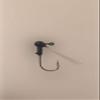 10 Pack 1/32 oz Painted Weedless Crappie Jig Heads Black view 1