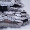 Medieval Gauntlet Gloves Pair Brass Accents Knight Crusader Armor Steel Gift items view 1