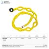 Arbo Space 5/8" LPX 12 Strand Polyester Hollow Braid Pluto Multi Tylaska Ring Arborist Rigging Sling 7' (7') Made in USA view 2