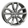 Autec rim UTECA 8.0x18 ET45 5x112 Titansilber compatible with VW ID.Buzz view 1