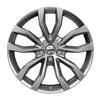 Autec rim UTECA 8.0x18 ET45 5x112 Titansilber compatible with VW ID.Buzz view 3