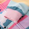 Akyzic Girls Rainbow Fall Jacket Zip up Hoodie Kids Back to School Outfit Cotton Unicorn Hooded Sweatshirt Winter Outerwear 4T/3056 view 2