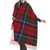 LMNSWDA Clan Matheson Tartan Scottish Plaid Pattern Women's Fashion Cashmere Feel with Tassel Large scarf warm party shawl Wraps view 1