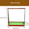 Bsetain 18-Hole Wooden Golf Club Organizers Display Stand Rack, Floorstanding Large Capacity Golf Club Organizers Holder Indoor & Outdoor view 3