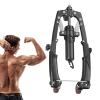 Arm Blaster Forearm Workout Equipment with Ab Roller New Stretchable Easy Store Small Hydraulic Power Twister Spin Button 12 Gears view 1