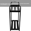 Bsetain Black Golf Club Organizer, Durable Metal Golf Club Display Stand Rack, 27 Clubs Golf Clubs Organizers Equipment, for Garage view 4