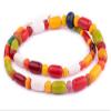 The Bead Chest Washed Grey Bone Beads - Full Strand of Fair Trade African Beads (Circular, Washed Grey) view 2