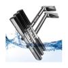 MIDUNU Pontoon Boat Ladder, Stainless Steel Vertical Marine Dive Ladder 4 Step Ladder Telescoping Swimming Ladder 440 Lbs Capacity for Boat Yacht Deck Dock view 1