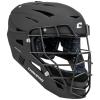 Champro HX Boss Matte-Finish Catcher's Mask, Large, Black view 1