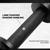16" Olympic Dumbbell Handle, Dumbbell Bar for 2-inch Olympic Weight Plates, Loadable Dumbbells for Home Gym Strength Training, 2 Pair of Spring Collars Included view 3