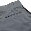 Champro Triple Crown 2.0 Open Bottom Baseball Pants with Braid, Adult 3X-Large, Graphite, Black view 4