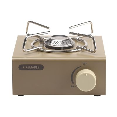 NICHANGHUA LAC Portable Butane Stove Mini Camping Burner Outdoor Cooking Stove with Carry Case (Color : Pine)