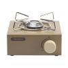 NICHANGHUA LAC Portable Butane Stove Mini Camping Burner Outdoor Cooking Stove with Carry Case (Color : Pine) view 1