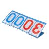 KUIDAMOS Tabletop Flip Score Keeper, Intuitive Plastic 4 Digit Scoreboard Clear Print Portable for Table Tennis for Basketball view 3