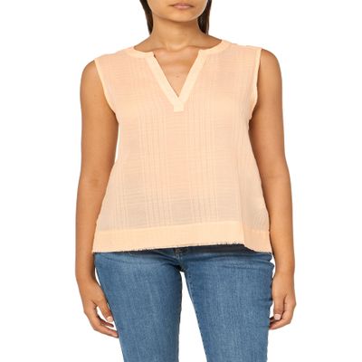 Carve Designs Women's Dylan Textured Tank, SM Peach