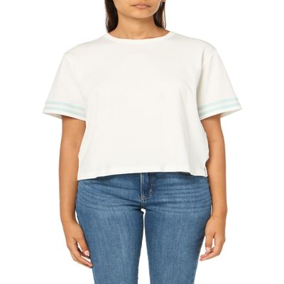 Carve Designs Women's Ainslee Boxy Tee, LG Cloud