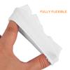 HOMSFOU Cotton Foot Alignment Socks Women White Half Socks Peep Toe Comfortable for Yoga Sports view 3