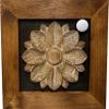 Bellewood Designs Wild Flower Hidden Gun Safe - Handcrafted Gun Concealment Decor - Hidden Gun Shelf with Magnetic Lock for Quick Access - Hidden Wall Safe for Secure Storage - Made in USA (Black) view 3