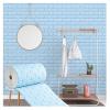 Wall Stickers Blue Wall Sticker Self-Adhesive Wallpaper, Children and Boy Bedroom Anti-Collision Wallpaper, Thickened and Soft, Waterproof and Durable (Color : Blue, Size : 0.7x10m)