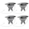 BESPORTBLE Paddle Board Valve Replacement, 4Pcs Inflatable Boat Valve Cover Boat Air Plugs Replacement for Rubber Dinghy Raft Kayak Airbeds view 1