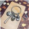 2pcs Baseball Keychain Pendant Decorative Bag Accessory Stylish Key for Baseball Unique Sports Charm Easy to Attach view 3