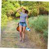 BESPORTBLE Outdoor Portable Kettle Container with Lid Jug Handheld Water Jug Travel Container Mineral Water Jug Mineral Water Bucket Foldable Water Bottles Water Containers 5 L view 3