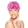 DECHOUS 1pc Girls Swim Cap Pearl Accessories for Women Hair Shower Cap Women Swim Cap Comfortable 3D Hat ming Cap Breathable Hat for Caps for ming Hair view 2