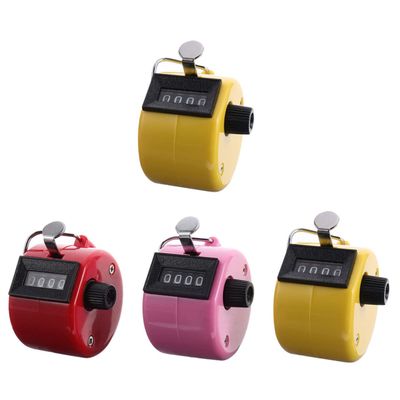 BESPORTBLE Mini Hand Tally Counter Manual Plastic Digital Counter Light Weight Portable Tool Random Color
