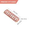 Hemobllo 10Pcs Rose Gold Alloy Decorative Watch Adapters Delicate Replacement Connectors Compatible with Apple Smartwatch Bands view 2