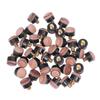 BESPORTBLE 50pcs Screw Pool Cue Tips Replacement Billiard Ferrules Snooker Cue Stick Accessory view 1