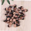 BESPORTBLE 50pcs Screw Pool Cue Tips Replacement Billiard Ferrules Snooker Cue Stick Accessory view 4
