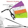 Nonbinary Pride Flag LGBTQ Mask Protect Respiratory System Breathe with Peace of Mind Black view 3