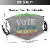 Vote Like Your Ancestors Died for It Black Voters Mask Protect Respiratory System Breathe with Peace of Mind view 2