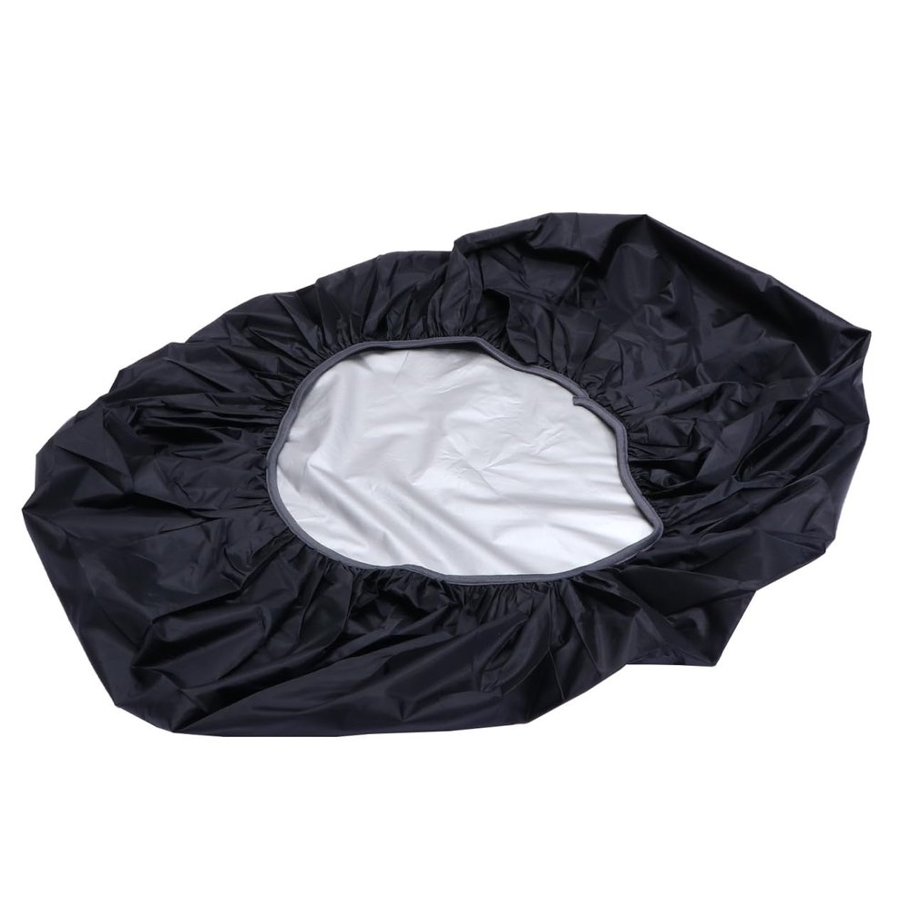 BESPORTBLE Bicycle Rear Rain Cover Bike Rack Trunk Bag Cover Bike Cycling Bag Waterproof Pannier Black