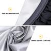 BESPORTBLE Bicycle Rear Rain Cover Bike Rack Trunk Bag Cover Bike Cycling Bag Waterproof Pannier Black view 3