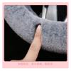 FUERU Car Steering Wheel Cover Set Universal Car Steering Wheel Cover Autumn and Winter Plush Waterproof Anti-Wrinkle Car Interior (Color : 6#) view 3