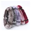 FUERU Car Steering Wheel Cover Set Universal Car Steering Wheel Cover Winter Plush Color Diamond Soft Breathable Car Interior (Color : 6#) view 3