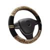 FUERU Car Steering Wheel Cover Set Universal Car Steering Wheel Cover Autumn and Winter Plush Sweat Absorption Breathable Car Interior (Color : 4#) view 1